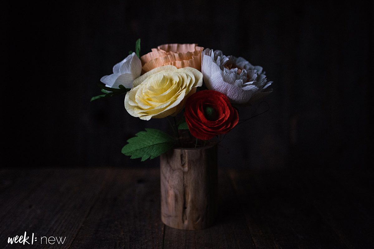 Carrie Ayn; Paper Flowers; Project 52; Fifty Two Weeks