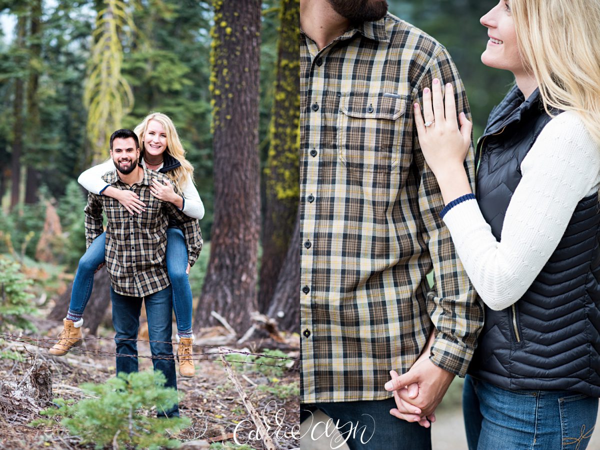Carrie Ayn; Lake Tahoe Engagement Photographer; Apple Hill Photographer; Sacramento Photographer