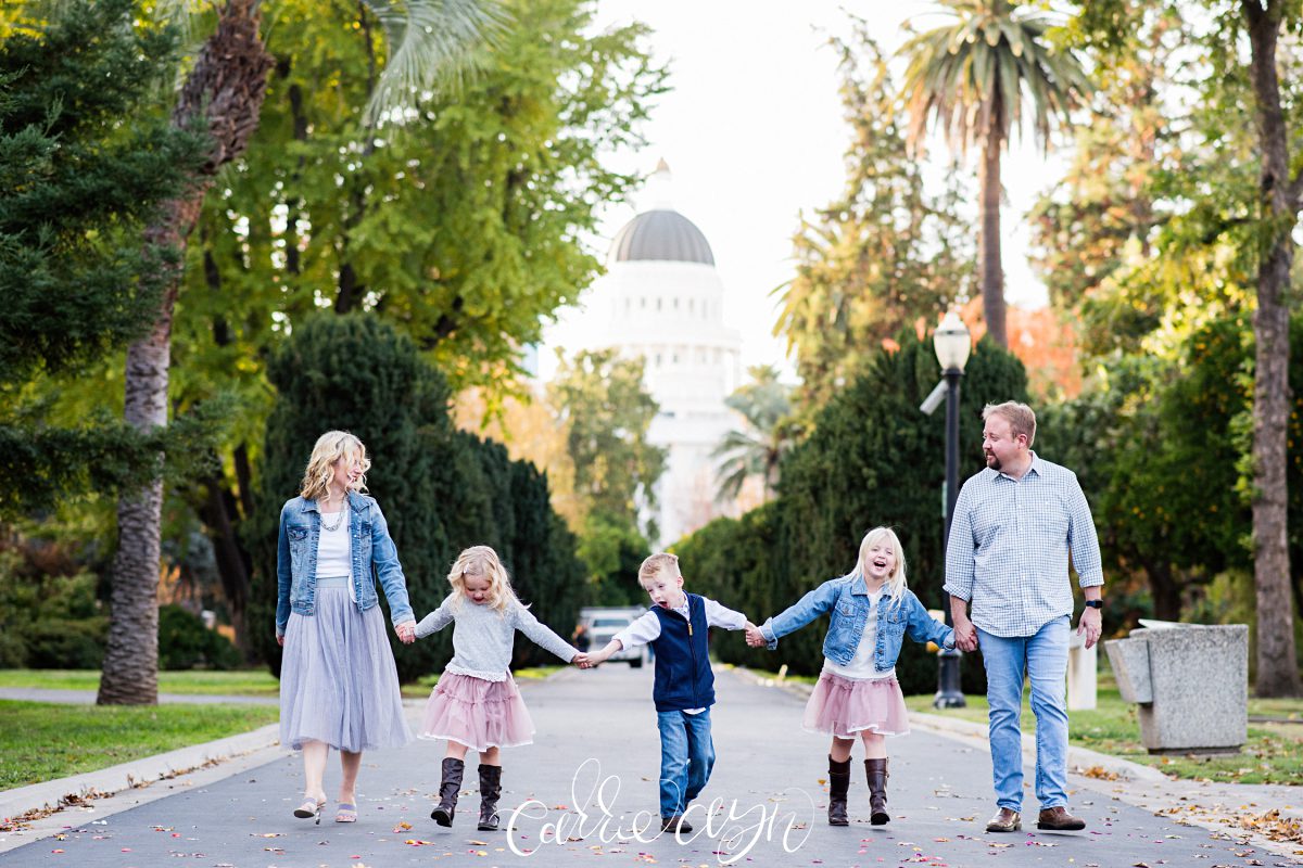 Sacramento Capitol Family Photographer