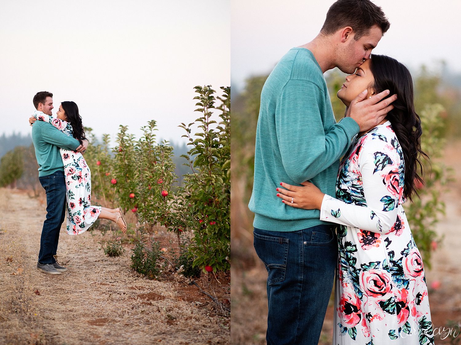 Apple Hill Engagement Session Madrona Winery