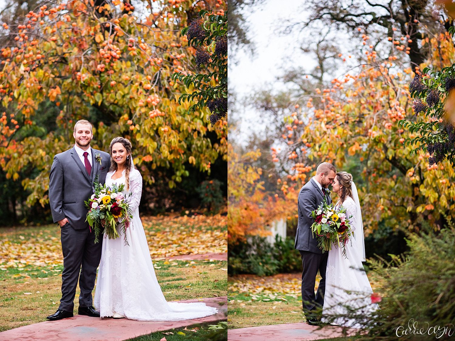 A Fall Wedding at The Flower Farm in Loomis