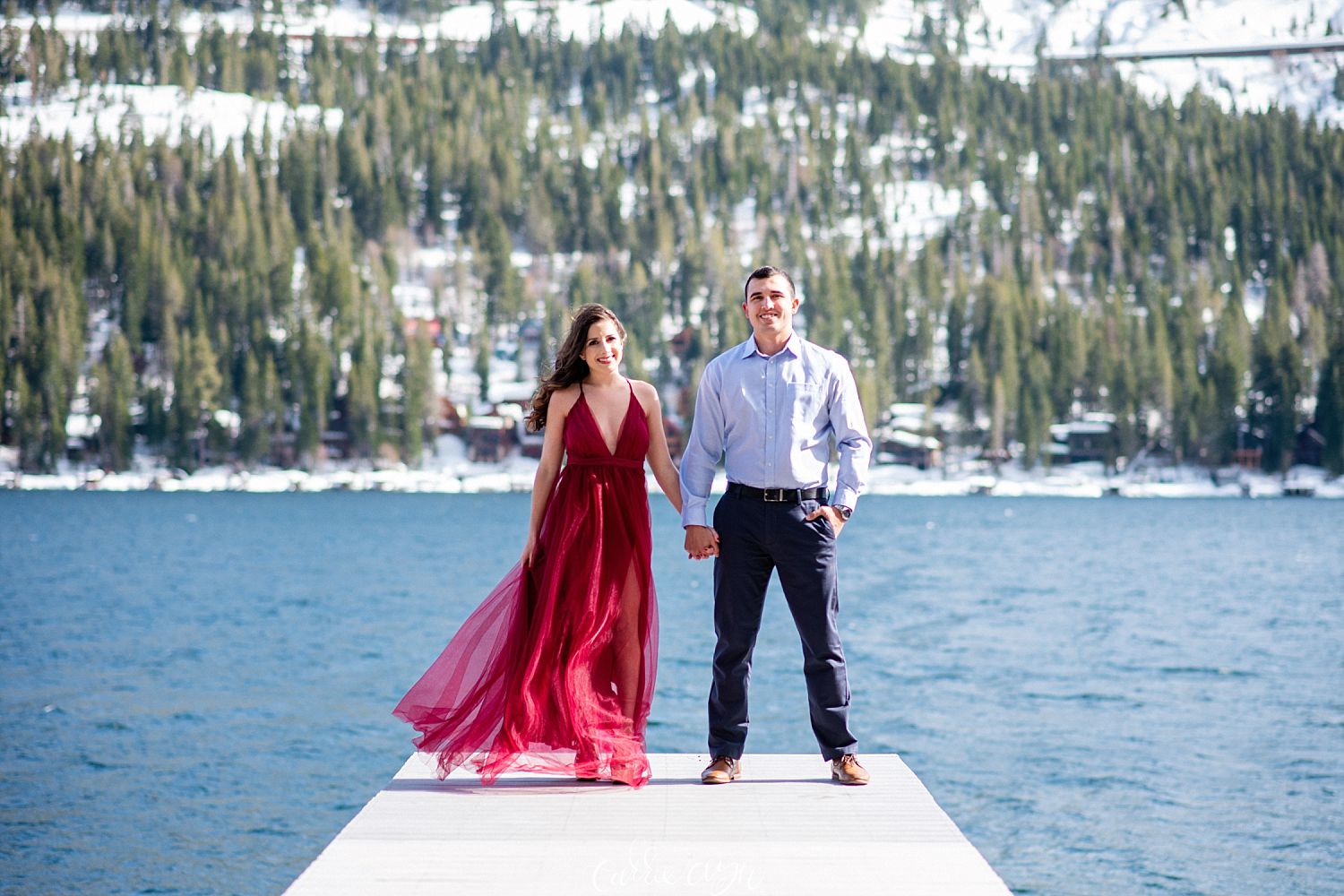 Donner Lake Summit Engagement Session