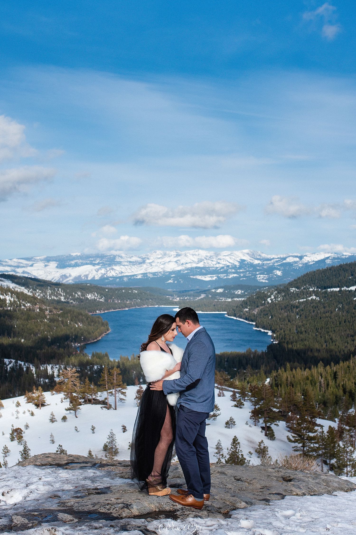 Donner Lake Summit Engagement Session