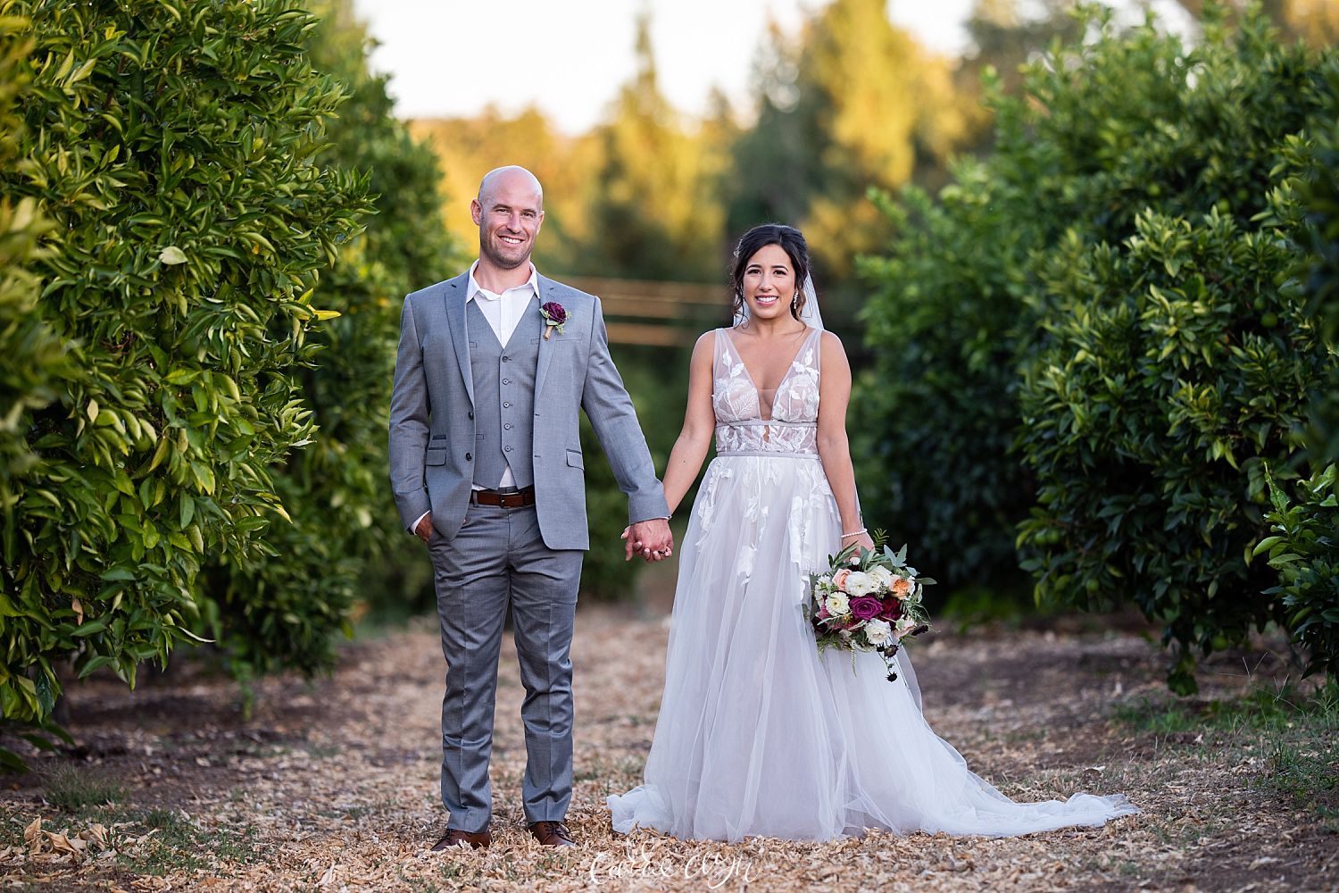 Flower Farm Inn Wedding Photographer in Loomis California