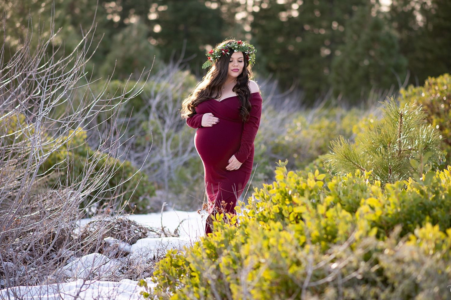 Tahoe Maternity Photos