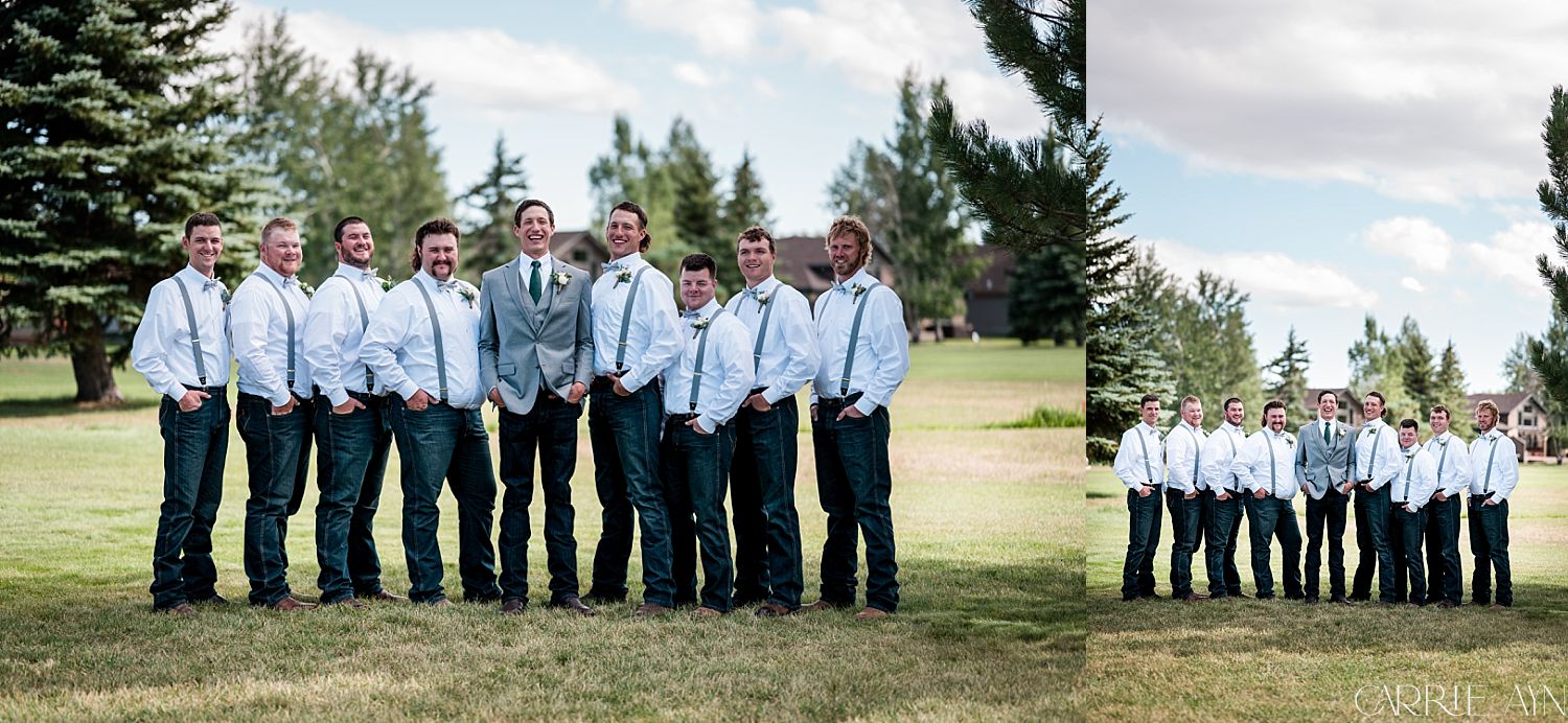 Red Lodge Mountain Golf Course Wedding