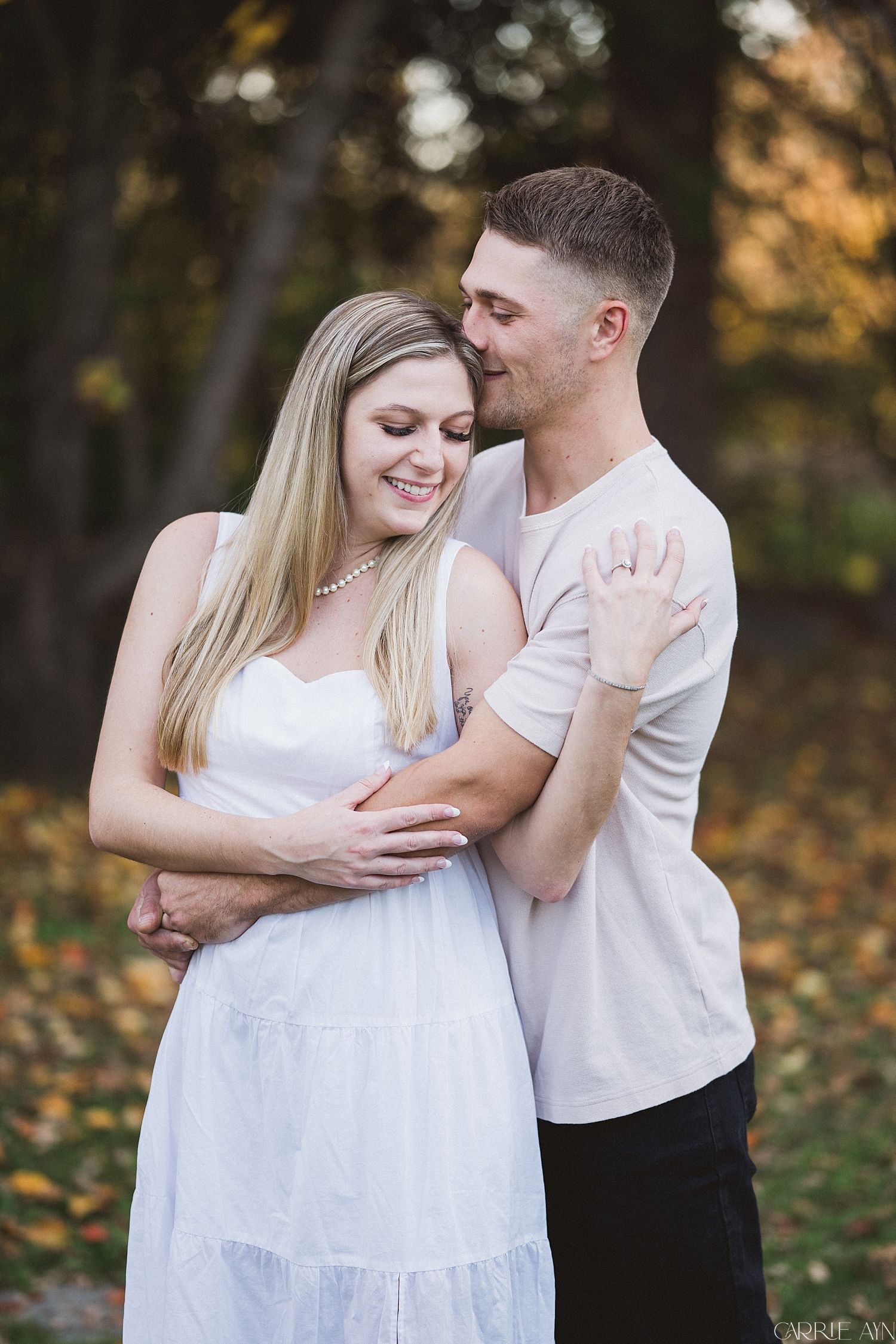 Elan + Bailey Flower Farm Inn Engagement Photographer » Carrie Ayn