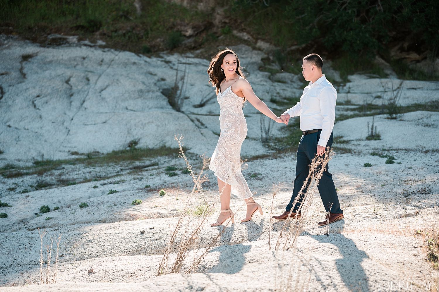 Folsom Lake Engagement Photos