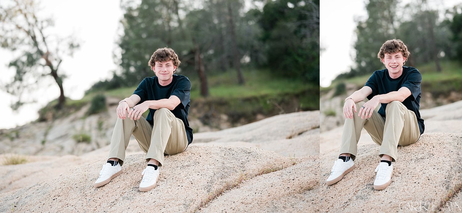 Folsom Lake Senior Portraits