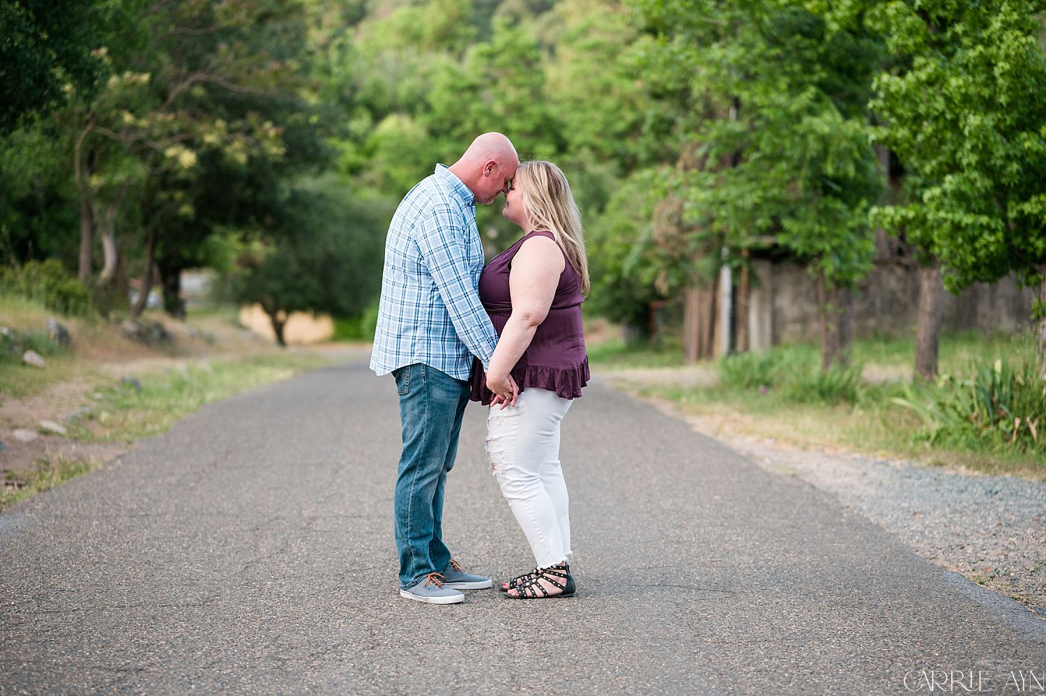 Coloma and Lotus Park Engagement Photos