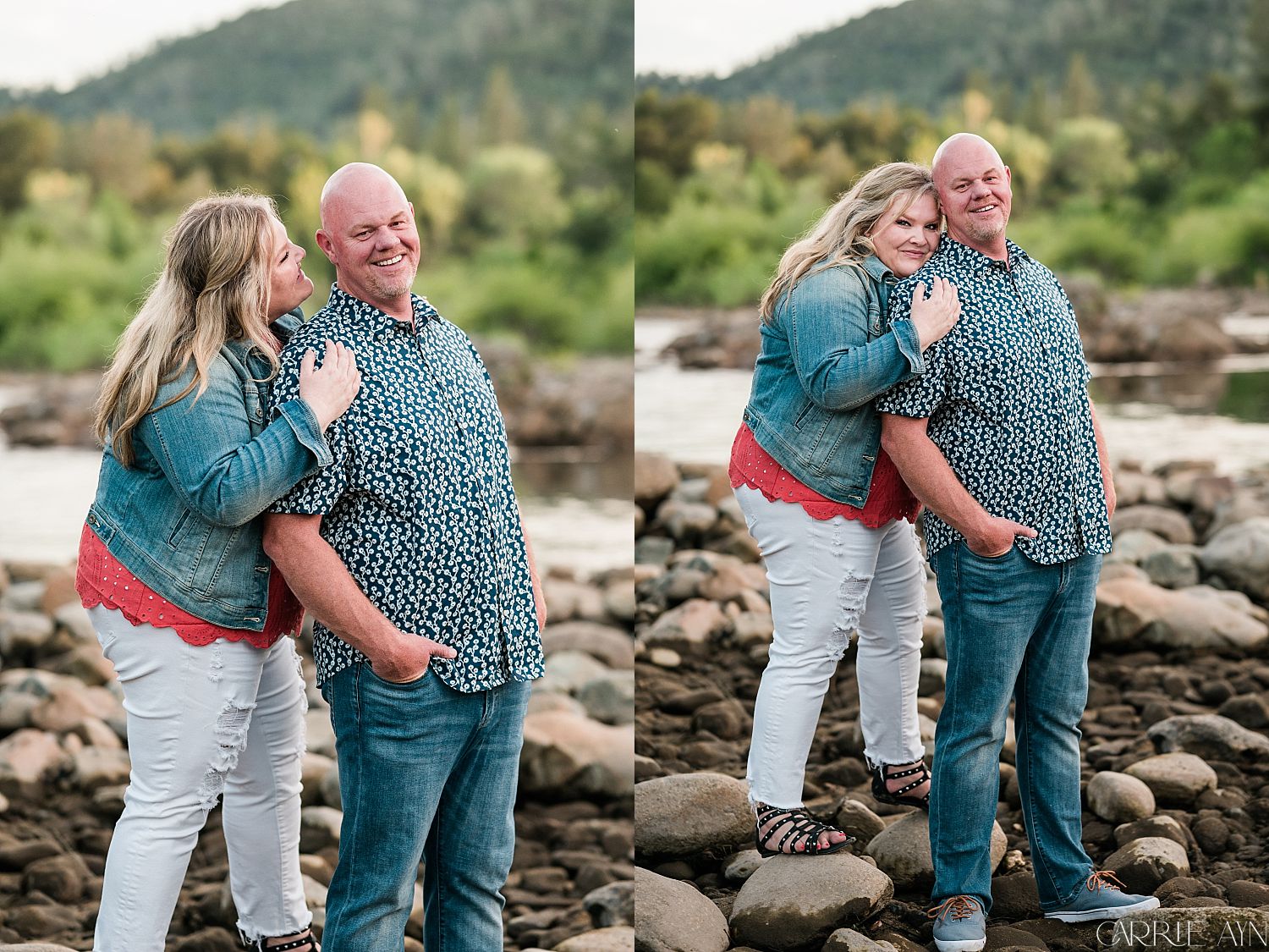 Coloma and Lotus Park Engagement Photos