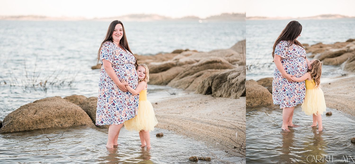 Folsom Lake Maternity Photos